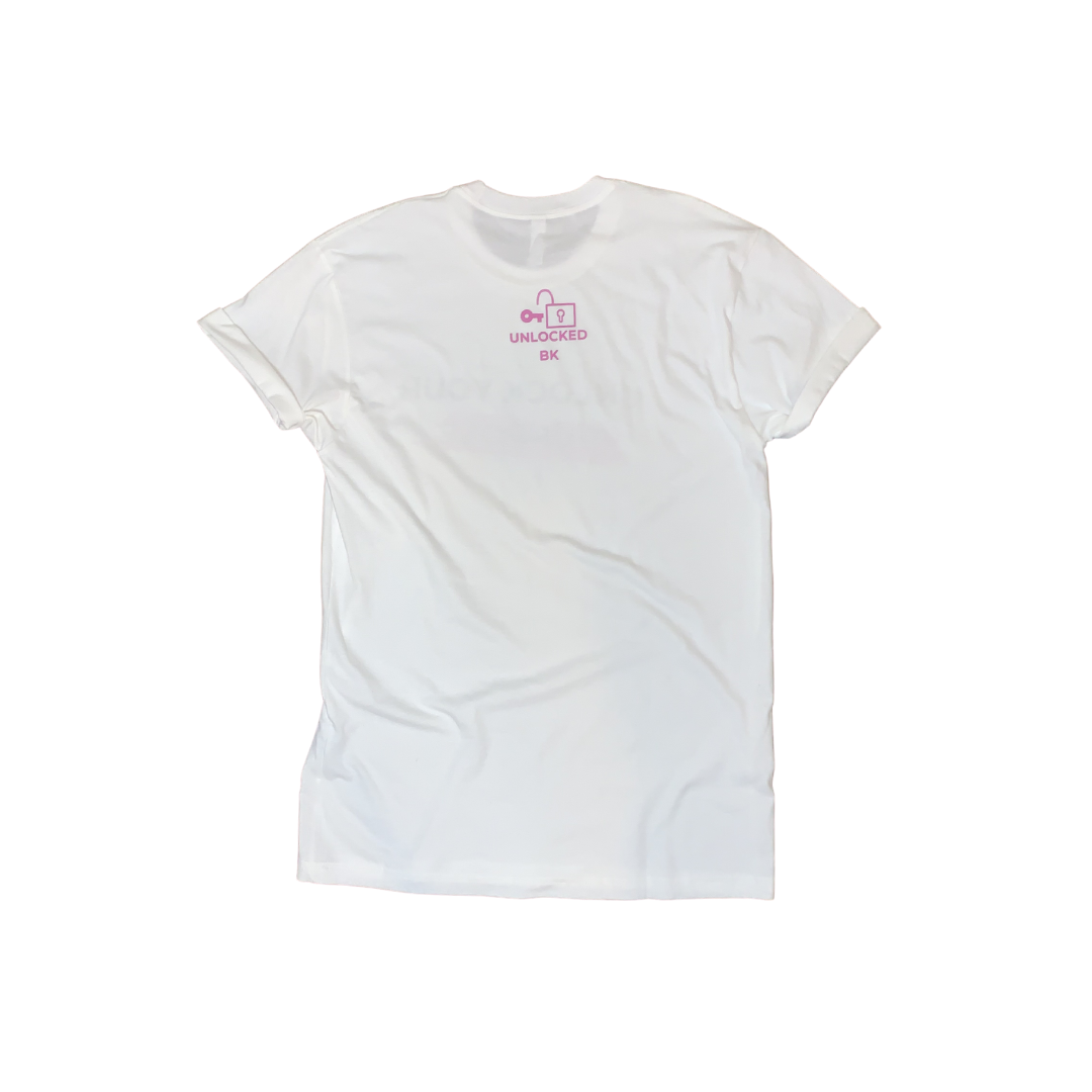 Unlock Your Purpose Tee  - White